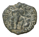 Bronze Coin of Ancient Roman Empire 2 Grams Weight Skuar01
