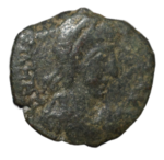 Bronze Coin of Ancient Roman Empire 2 Grams Weight Skuar01 - Image 2