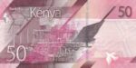 50 Shillings of Kenya of 2019 Unc Note - Image 2