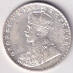 1912 One Rupee of British India of King George V Silver Unc Coin Sku1202 - Image 2