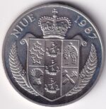 5 Dollars of Niue of 1987 Boris Becker Copper Nickel Unc Coin - Image 2
