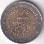 2 Euro 2015 Germany Unity Bi Metallic Coin