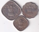 Two Annas One Anna and Half Anna of India 1950 Three Coins Set - Image 2
