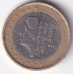 Netherlands 1 Euro Bimetallic 1999 Coin