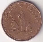 Canada 1 Dollar Bronze Plated Nickel 1995 Coin
