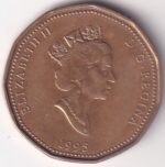 Canada 1 Dollar Bronze Plated Nickel 1995 Coin - Image 2