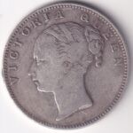 One Rupee 1840 Continuous Legend Silver Coin - Image 2
