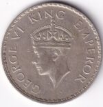 One Rupee 1940 George VI Silver Coin - Image 2