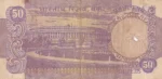 50 Rupees of India of S Jagannathan Signature Without Flag Issue Note Skusj02 - Image 2