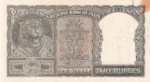 2 Rupees 1965 Olive Green Color P C Bhattacharya Note - Image 2
