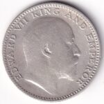 British India 1907 Half Rupee Silver Coin - Image 2