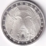 Germany 5 Deutsche Mark Balthasar Neumann 1978 Silver Coin