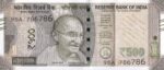 500 Rupees 786786 Serial Number 2024 Unc Note