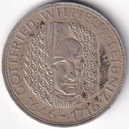 Germany 5 Deutsche Mark 1966 Silver Coin