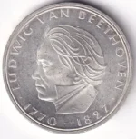Germany 5 Deutsche Mark 1970 Silver Coin