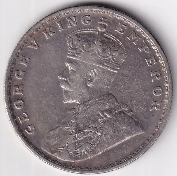 One Rupee of 1921 of British India Silver Coin - Image 2