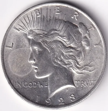 Peace Dollar One Dollar 1923 United States Silver Coin