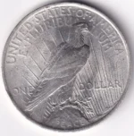 Peace Dollar One Dollar 1923 United States Silver Coin - Image 2