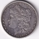 Morgan Dollar 1 Dollar 1889 United States Silver Coin