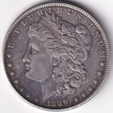 Morgan Dollar 1 Dollar 1889 United States Silver Coin