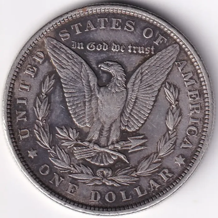 Morgan Dollar 1 Dollar 1889 United States Silver Coin - Image 2