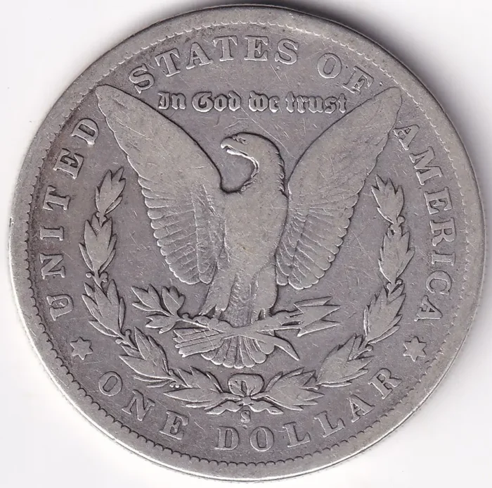 Morgan Dollar One Dollar of 1900 United States Silver Coin - Image 2