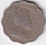 British india One Anna 1908 King Edward VII Coin - Image 2