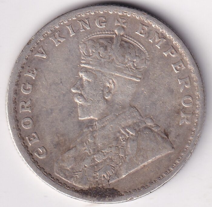 One Rupee 1913 of British India of King George V Silver Coin - Image 2