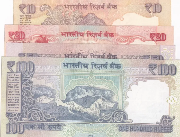 10 20 50 100 Raghuram Rajan 786 Ending Four Unc Notes Set - Image 2