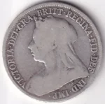 United Kingdom 1898 One Shilling Victoria Silver Coin - Image 2