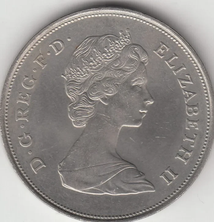 United Kingdom 25 Pence of 1981 Royal Wedding Unc Coin - Image 2