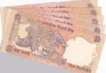 10 Rupees YV Reddy 786 Ending Unc 5 Notes Lot - Image 2