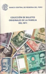 Peru Inti Banknotes Collection 11 Original Notes Collection Cover - Image 3