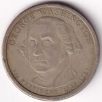 United States 1 Dollar 2007 George Washington Coin