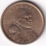 United States 1 Dollar 2000 Sacagawea Dollar Coin