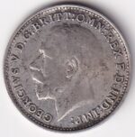United Kingdom 1920 British Silver Threepence Coin - Image 2