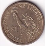 United States 1 Dollar 2007 John Adams Coin - Image 2