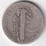 1 Dime of 1939 of United States Silver Coin - Image 2