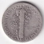 1 Dime of 1941 of United States Silver Coin - Image 2