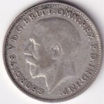 United Kingdom 1925 British Silver Threepence Coin - Image 2