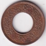 British India 1 Pice of 1947 of Bronze Unc Coin - Image 2