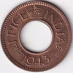 British India 1 Pice of 1943 of Bronze Unc Coin