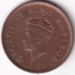 British India One Quarter Anna of 1939 Unc Coin - Image 2