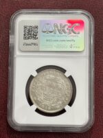 NGC Graded AU 58 East India Company One Rupee 1840 Silver Coin - Image 2