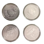 Uttarakhand Char Dham 4 Aluminium Coins Set - Image 2