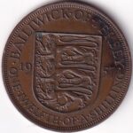 Jersey 1/12 Shilling of 1957 of Bronze Coin