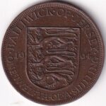 Jersey 1/12 Shilling of 1964 of Bronze Coin