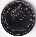 Canada One Dollar 1980 Nickel Unc Coin - Image 2