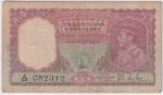 Burma 5 Rupees 1938 King George VI Signed by J B Taylor Note