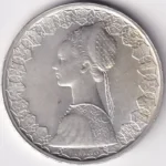 500 Lire 1960 of Italy Silver Coin